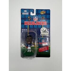 Vintage Marshall Faulk 96 Indianapolis Colts Corinthian Headliners Action Figure